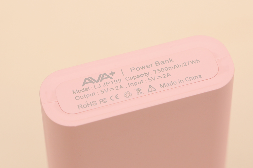 Pin sạc dự phòng 7500 mAh 10W AVA+ LJ JP199 - 17