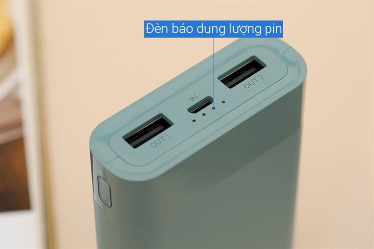 Pin sạc dự phòng 7500 mAh 10W AVA+ LJ JP199 Màu Xanh ngọc