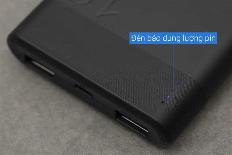 Pin sạc dự phòng Polymer 10.000mAh 10W AVA+ JP208 Màu Đen