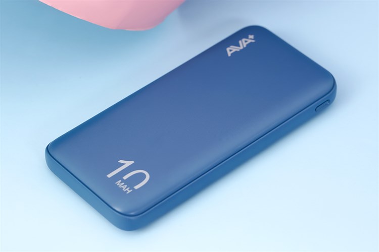Pin sạc dự phòng Polymer 10000mAh Type C 12W AVA+ PJ JP260 Màu Xanh Navy