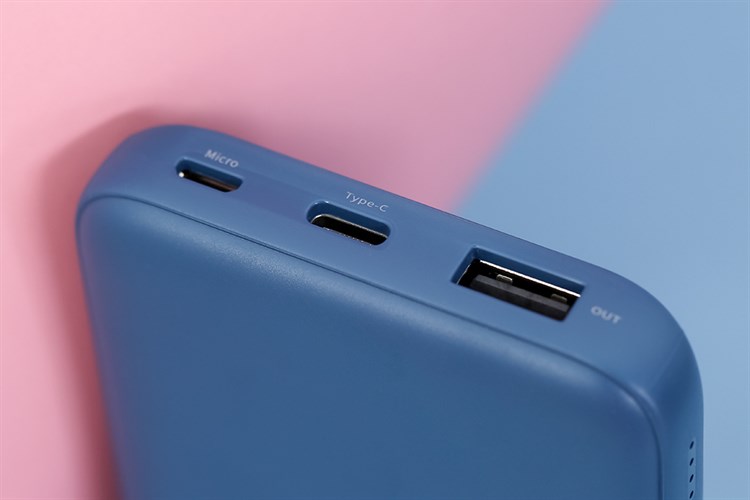 Pin sạc dự phòng Polymer 10000mAh Type C 12W AVA+ PJ JP260 Màu Xanh Navy