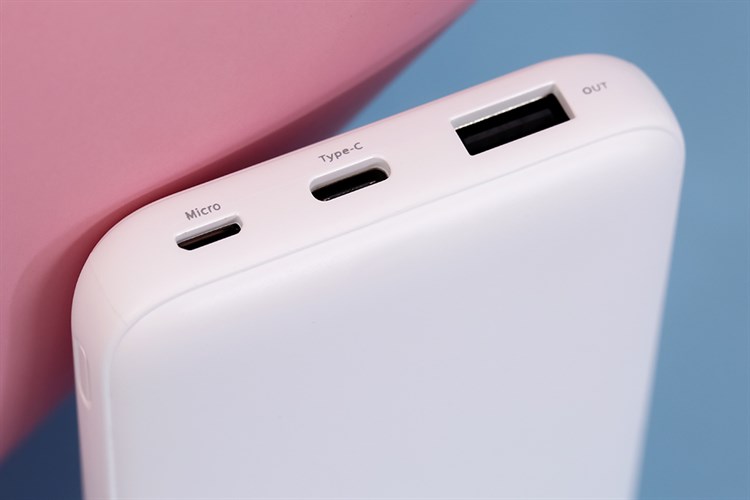 Pin sạc dự phòng Polymer 10000mAh Type C 12W AVA+ PJ JP260 Màu Trắng