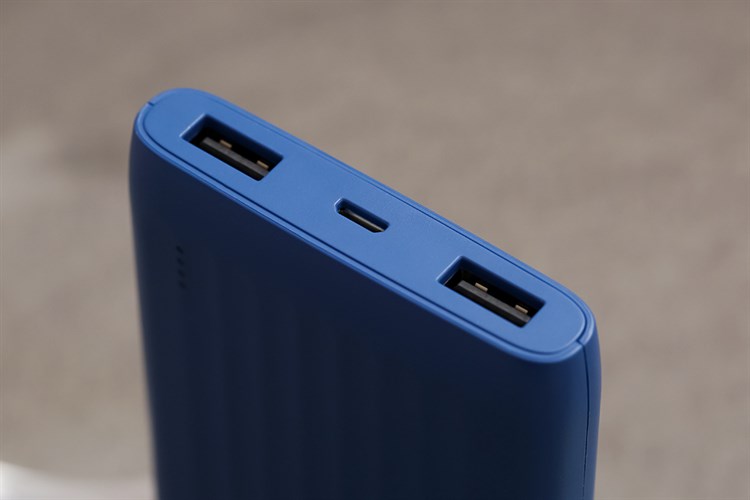 Pin sạc dự phòng Polymer 10000mAh 10.5W AVA+ DS006 Màu Xanh Navy