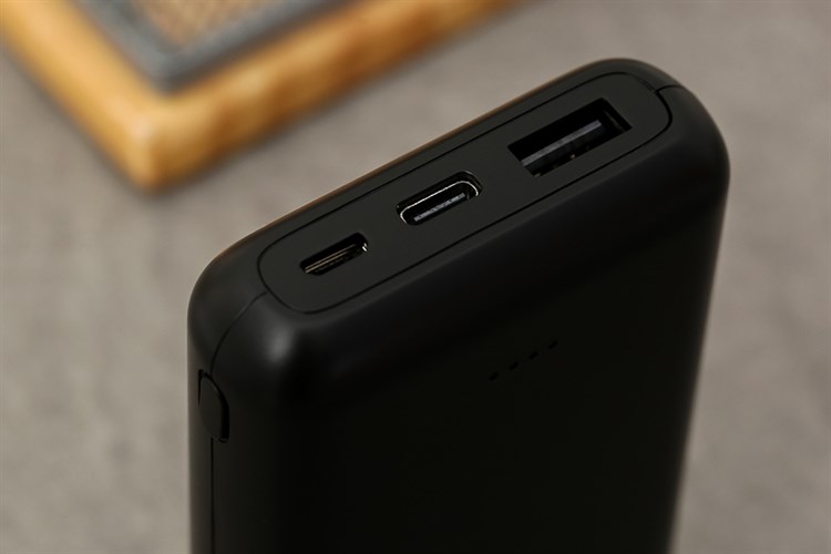 Pin sạc dự phòng Polymer 10000mAh Type C 15W AVA+ DS2107 Màu Đen