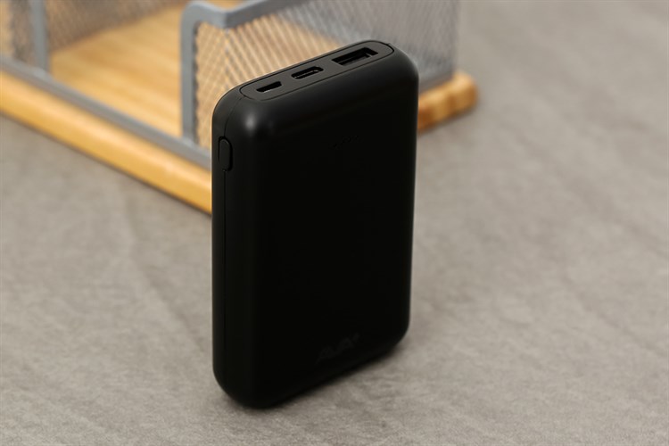 Pin sạc dự phòng Polymer 10000mAh Type C 15W AVA+ DS2107 Màu Đen