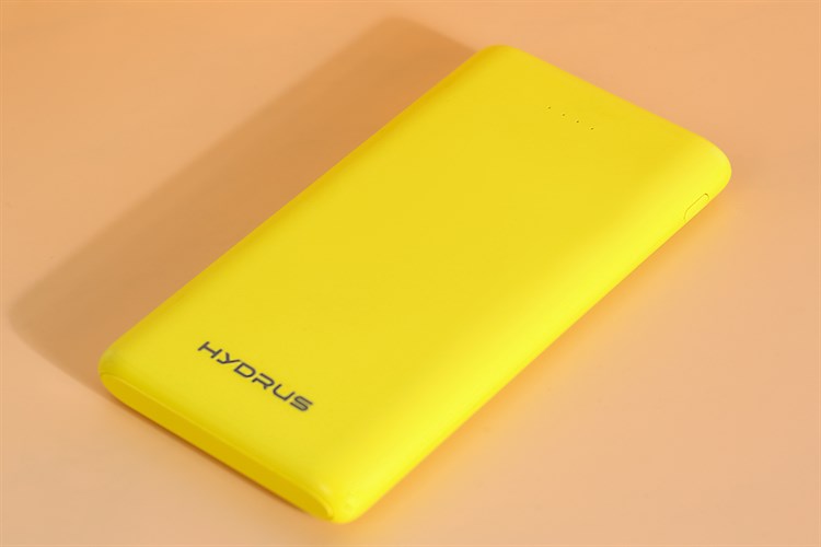 Pin sạc dự phòng Polymer 10.000 mAh 10.5W Hydrus PA CK01 Màu Vàng