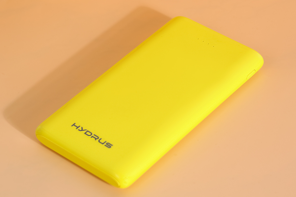 Pin sạc dự phòng Polymer 10.000 mAh 10.5W Hydrus PA CK01 Màu Vàng