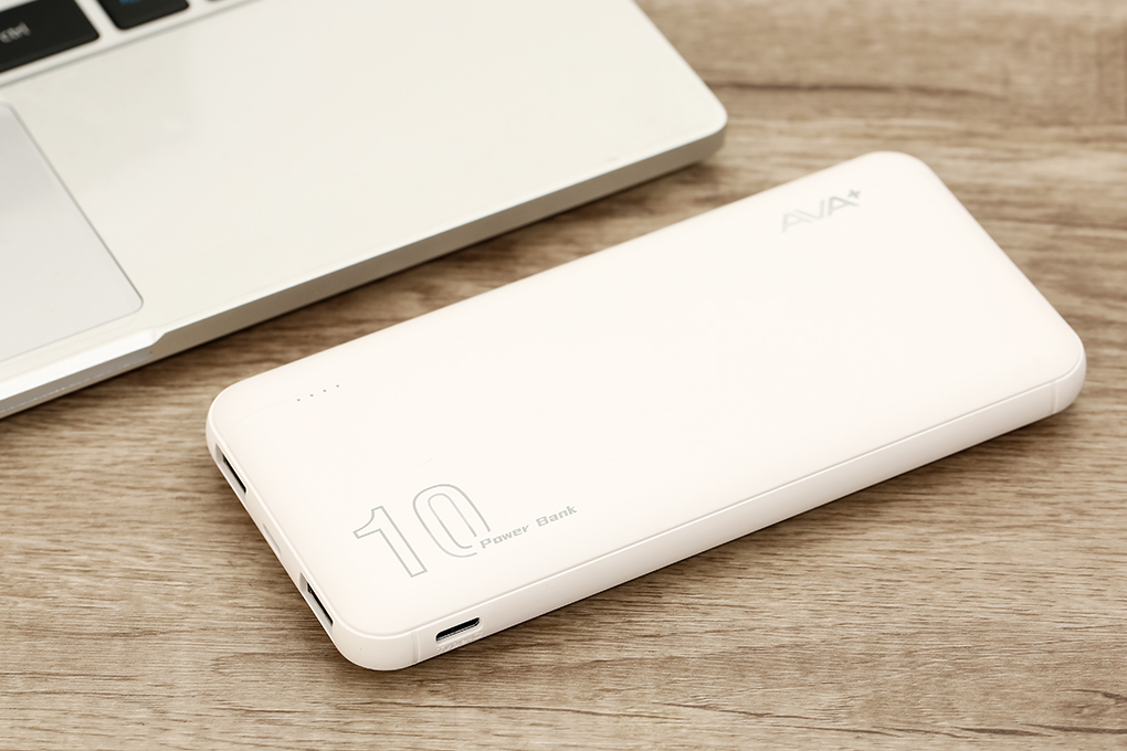 Pin sạc dự phòng Polymer 10000mAh Type C 10W AVA+ PB100S