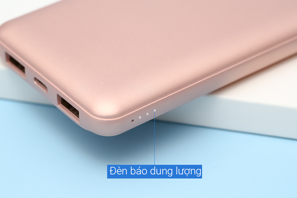 Pin sạc dự phòng Polymer 10.000 mAh Type C PD 15W Belkin Pocket Power BPB011 Màu Vàng Hồng