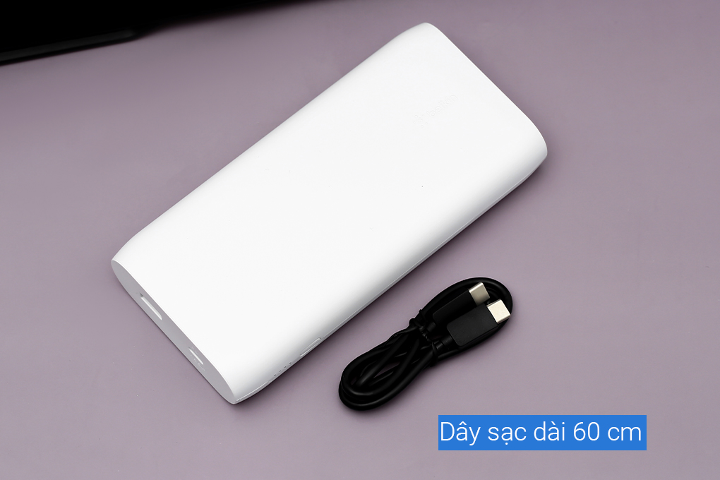 Pin sạc dự phòng Polymer 20.000 mAh Type C 30W PD Belkin Pocket Power BPB002 - 5