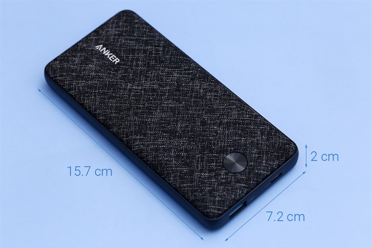 Pin sạc dự phòng 20000mAh PD 20W Anker PowerCore Essential A1287 Màu Đen