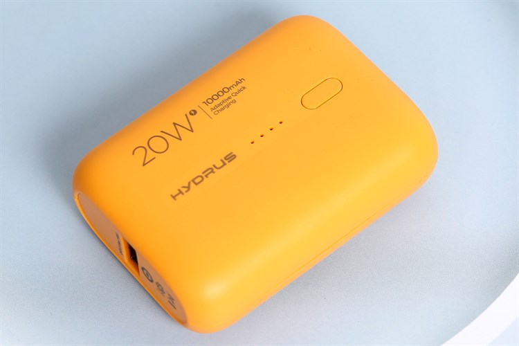 Pin sạc dự phòng 10000mAh Type C PD QC3.0 Hydrus PB299S Màu Cam