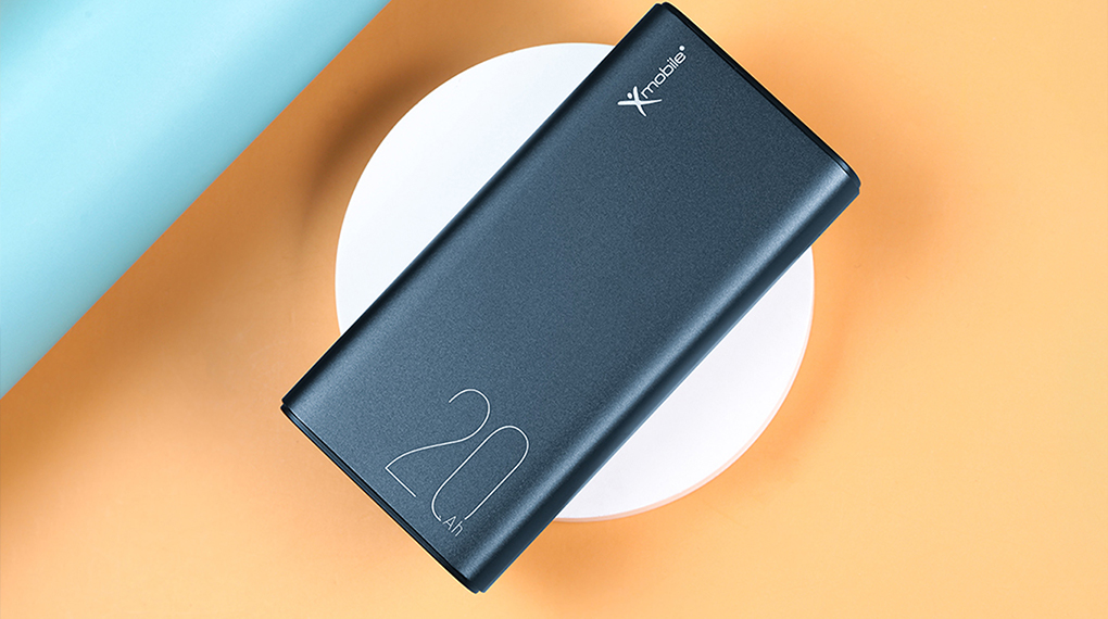 Pin sạc dự phòng Polymer 20000mAh Type C PD QC3.0 Xmobile PowerBox+ JP218 - Sạc pin nhiều lần với dung lượng lớn