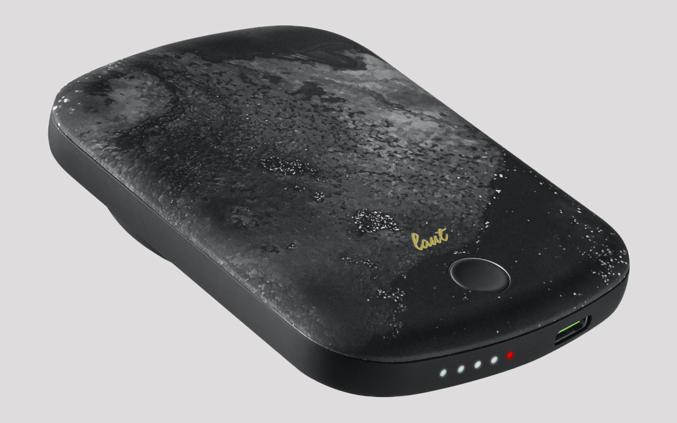 Pin sạc dự phòng Polymer 5000mAh Không dây Magnetic Type C PD 20W LAUT Handy E33A - Trang bị đèn báo pin tiện lợi