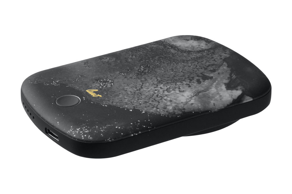 Pin sạc dự phòng Polymer 5000mAh không dây Magnetic Type C PD 20W LAUT Handy E33A Màu Đen