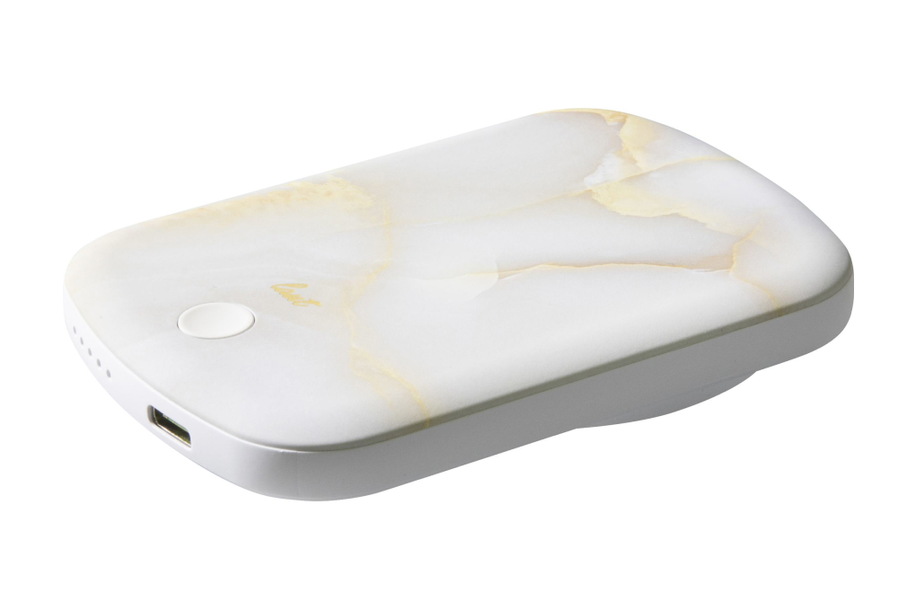 Pin sạc dự phòng Polymer 5000mAh không dây Magnetic Type C PD 20W LAUT Handy E33A Màu Trắng