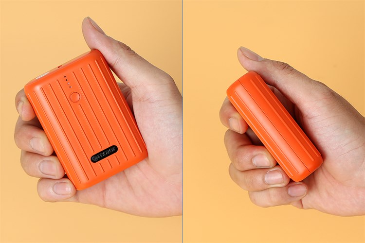 Pin sạc dự phòng Polymer 10000mAh Type C PD QC3.0 22.5W Mazer Super Mini V2 Màu Cam