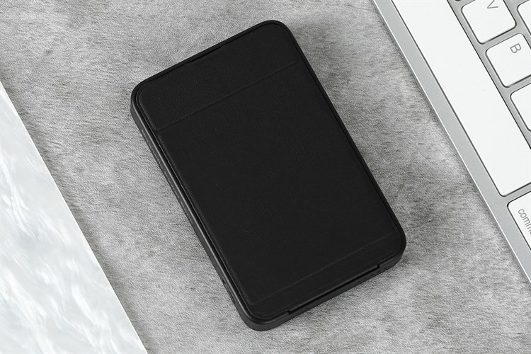 Pin sạc dự phòng Polymer 5000mAh không dây Magnetic Type C PD 20W Xmobile DS611 Màu Đen