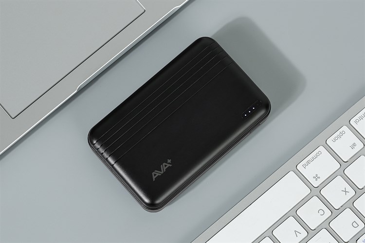 Pin sạc dự phòng Polymer 10000mAh 12W AVA+ DS609A Màu Đen