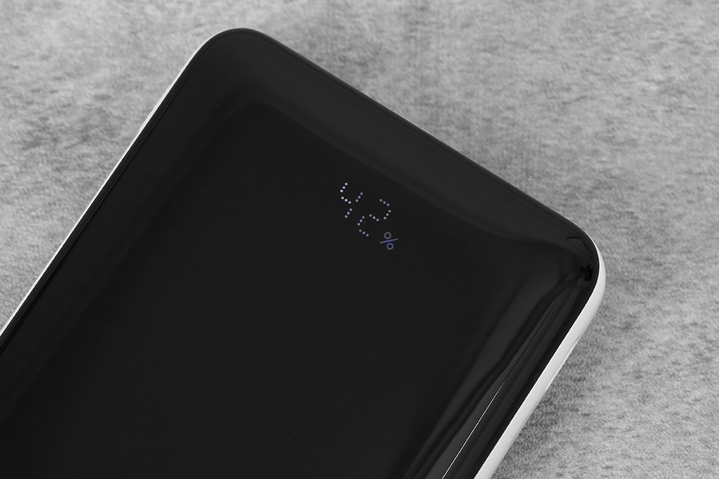 Pin sạc dự phòng Polymer 10000mAh không dây Magnetic Type C PD 20W Baseus PPCXZ10 Màu Trắng