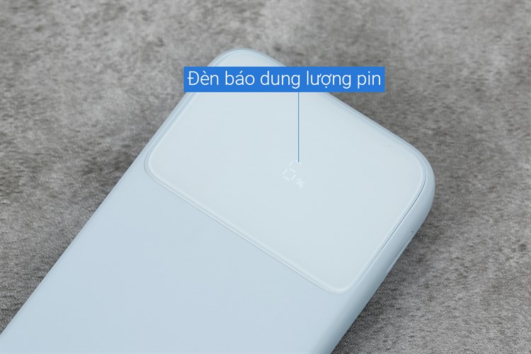 Pin sạc dự phòng Polymer 10000mAh Type C PD 22.5W Baseus Comet PPMD10 kèm cáp Lightning và Type C Màu Xanh