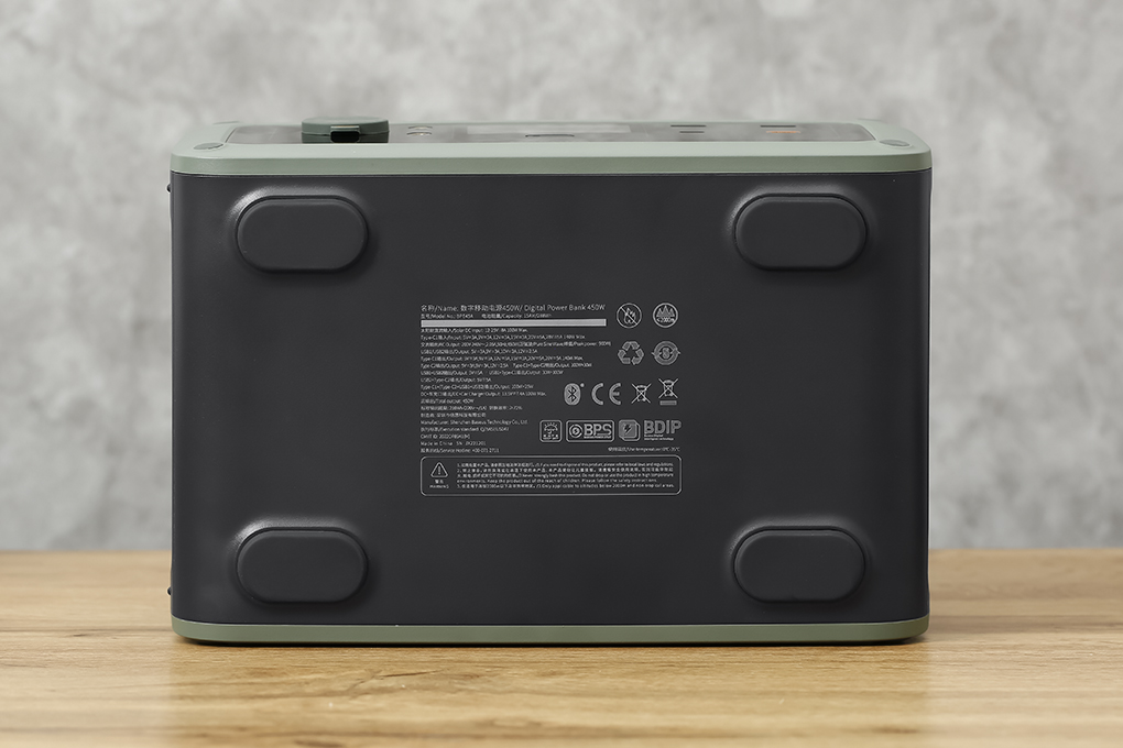 Trạm sạc dự phòng di động 90000mAh PD140W 220V/450W Baseus ioTa BPE45A Màu Xanh rêu