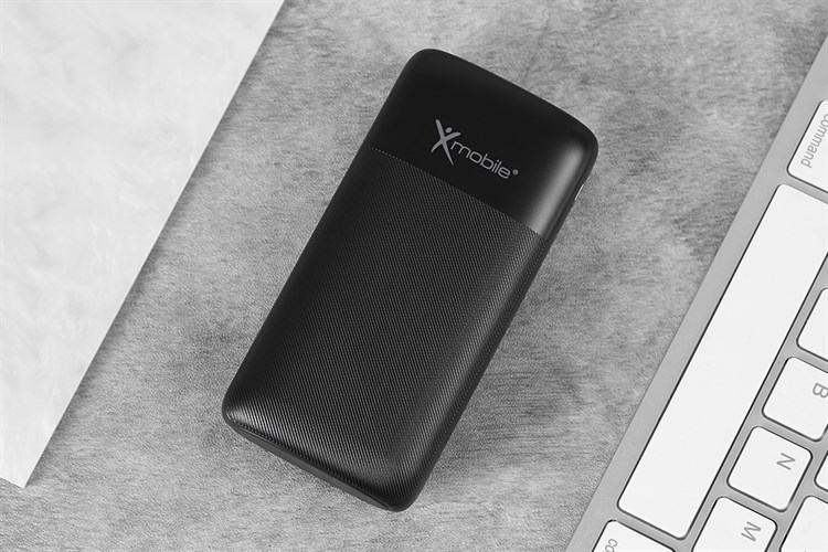 Pin sạc dự phòng 10000mAh Type C PD QC3.0 22.5W Xmobile T121 Màu Đen