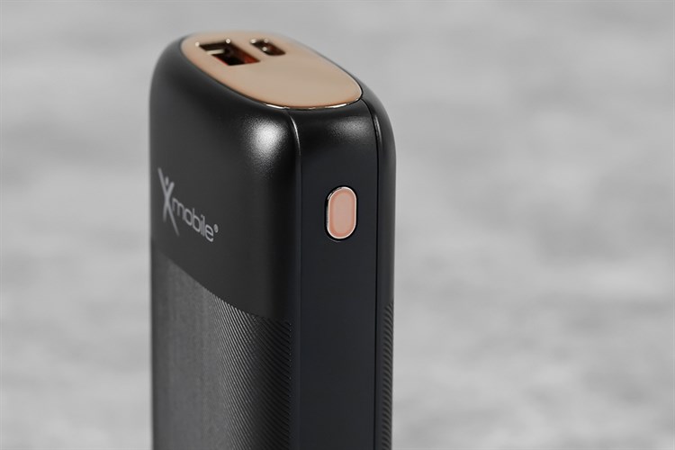Pin sạc dự phòng 10000mAh Type C PD QC3.0 22.5W Xmobile T121 Màu Đen
