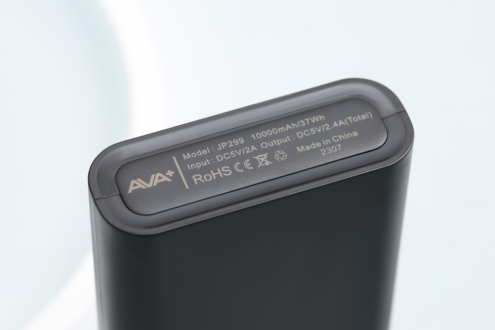 Pin sạc dự phòng Polymer 10000mAh 12W AVA+ JP299 - 5