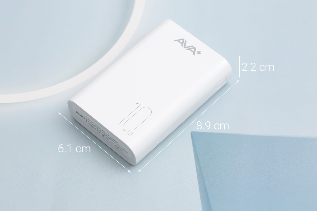 Pin sạc dự phòng Polymer 10000mAh 12W AVA+ JP299 - 8