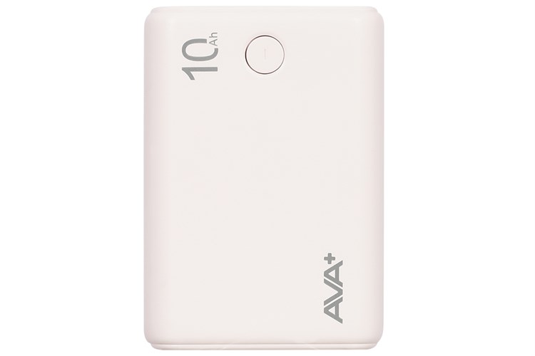 Pin sạc dự phòng Polymer 10000mAh Type C 15W AVA+ JP399 Màu Hồng