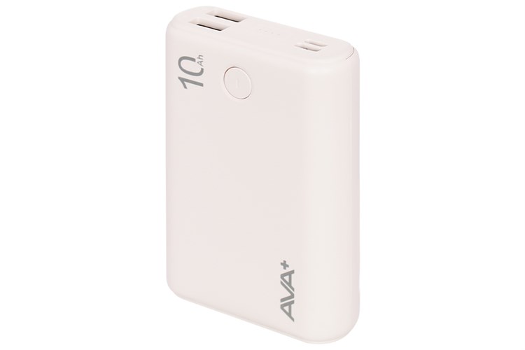 Pin sạc dự phòng Polymer 10000mAh Type C 15W AVA+ JP399 Màu Hồng