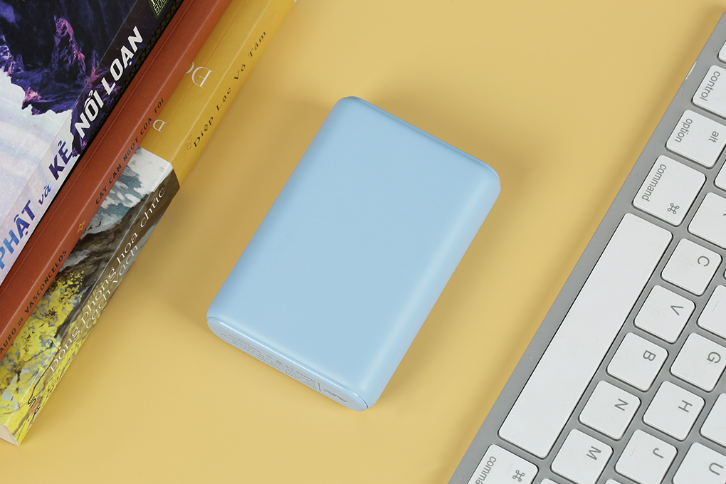 Pin sạc dự phòng Polymer 10000mAh Type C 15W AVA+ JP399 Màu Xanh Dương