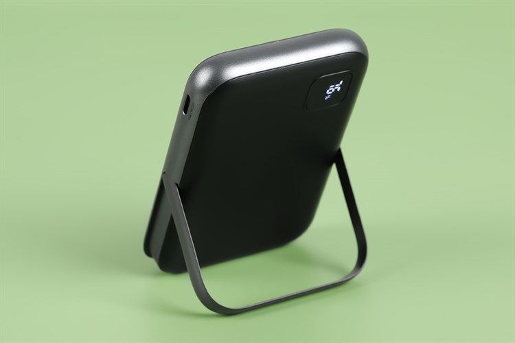 Pin sạc dự phòng Polymer 10000mAh không dây Magnetic Type C PD 20W Mazer MagAir16 Màu Xám