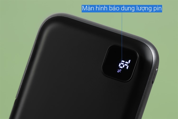 Pin sạc dự phòng Polymer 10000mAh không dây Magnetic Type C PD 20W Mazer MagAir16 Màu Xám