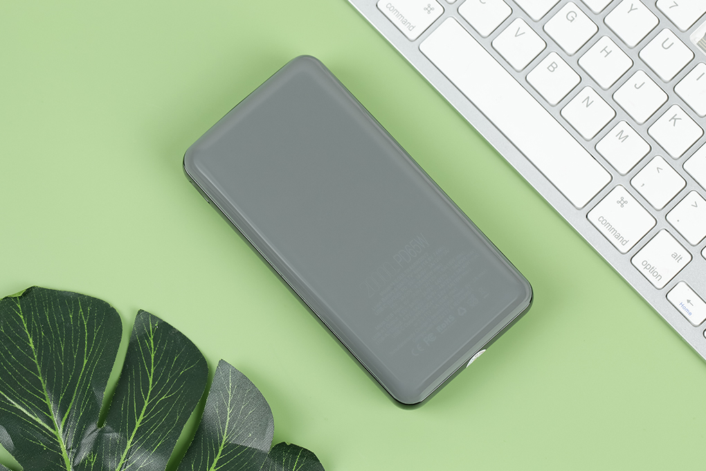 Pin sạc dự phòng 20000mAh Type C PD QC3.0 65W Mazer PowerUltra Màu Xám