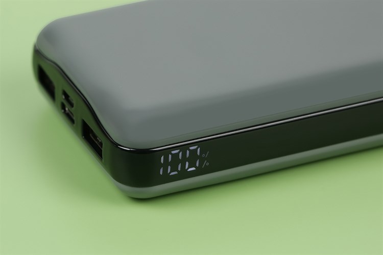 Pin sạc dự phòng 20000mAh Type C PD QC3.0 65W Mazer PowerUltra Màu Xám