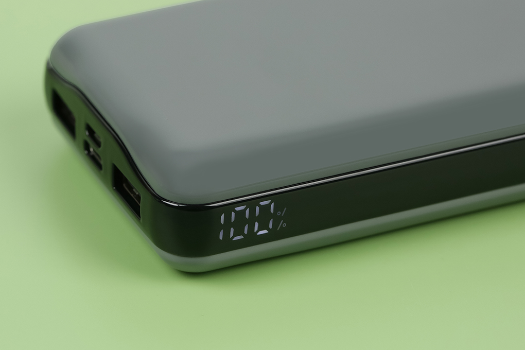 Pin sạc dự phòng 20000mAh Type C PD QC3.0 65W Mazer PowerUltra Màu Xám