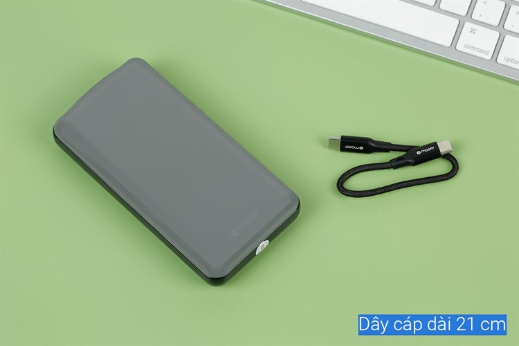 Pin sạc dự phòng 20000mAh Type C PD QC3.0 65W Mazer PowerUltra Màu Xám