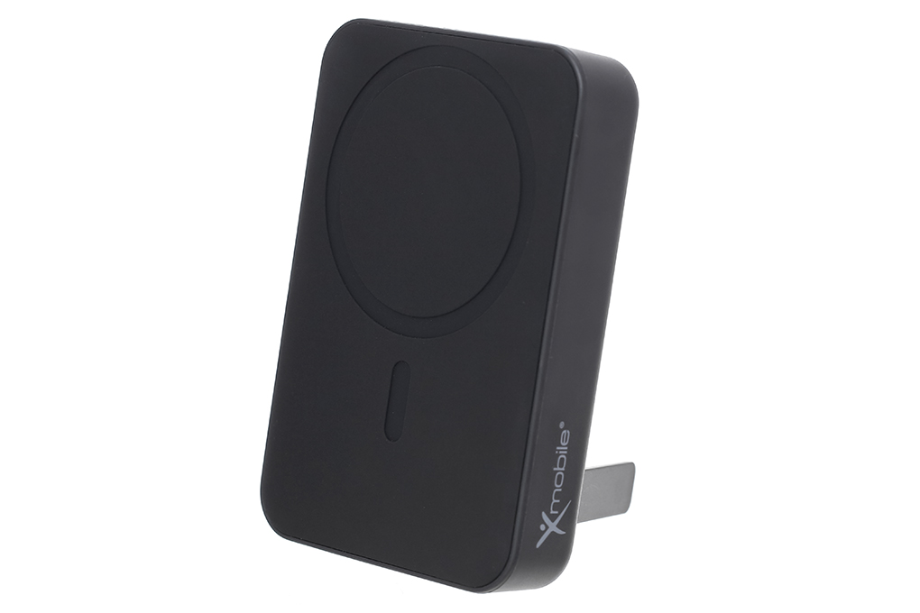 Pin sạc dự phòng Polymer 10000mAh không dây Magnetic Type C PD 20W Xmobile T156 Màu Đen