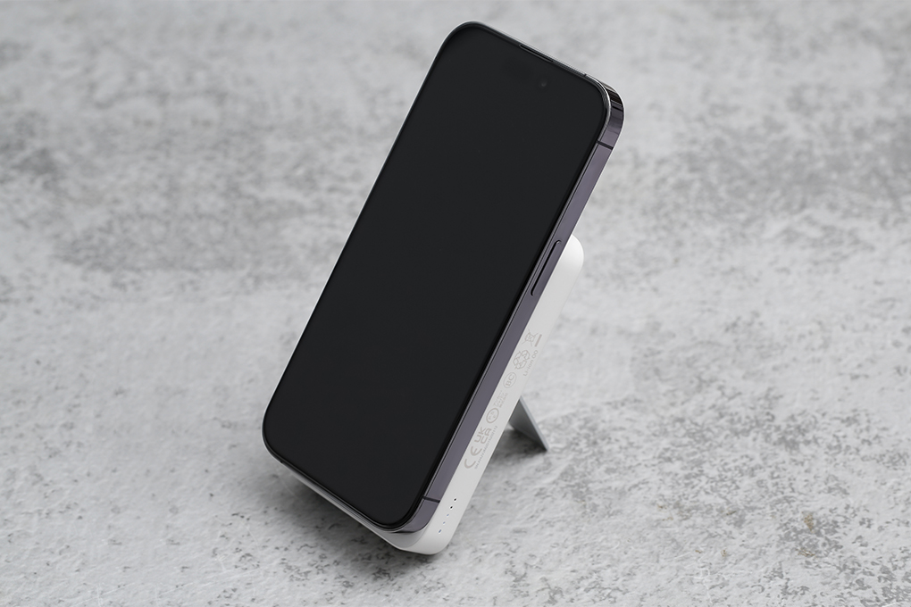 Pin sạc dự phòng 10000mAh không dây Magnetic Type C PD QC 3.0 20W Anker MagGo A1641 Màu Trắng