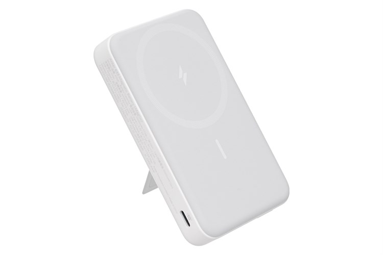 Pin sạc dự phòng 10000mAh không dây Magnetic Type C PD QC 3.0 20W Anker MagGo A1641 Màu Trắng