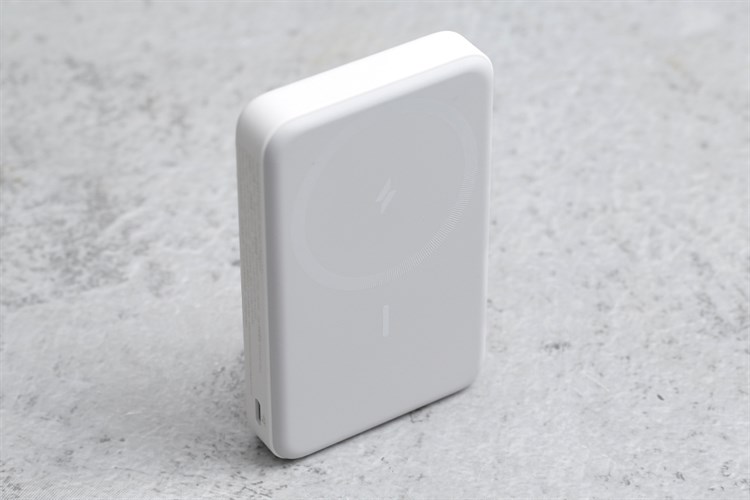 Pin sạc dự phòng 10000mAh không dây Magnetic Type C PD QC 3.0 20W Anker MagGo A1641 Màu Trắng