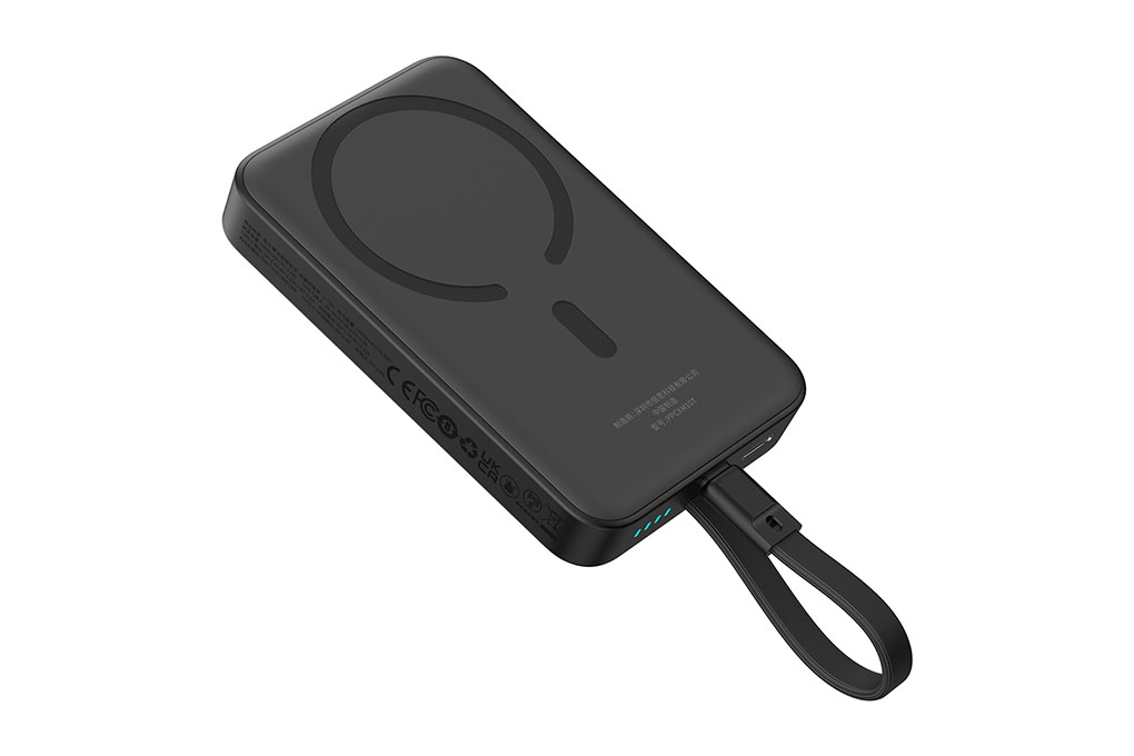 Pin sạc dự phòng Polymer 10000mAh không dây Magnetic Type C PD 30W Baseus PPCXM10T kèm cáp Type C - 3
