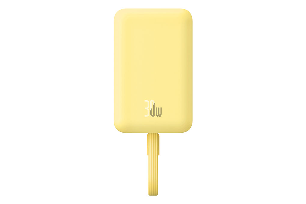 Pin sạc dự phòng Polymer 10000mAh không dây Magnetic Type C PD 30W Baseus PPCXM10T kèm cáp Type C - 2