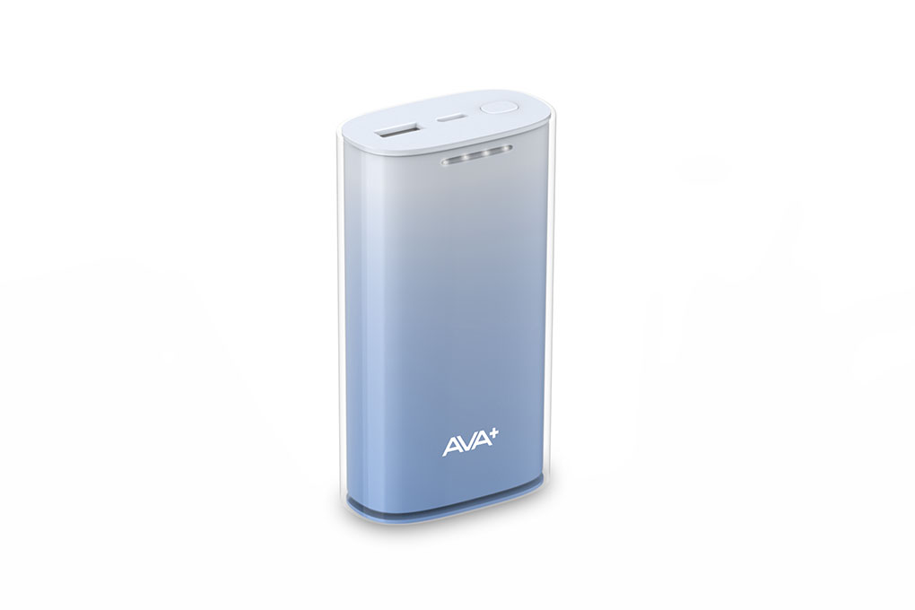 Pin sạc dự phòng 10000mAh Type C 15W AVA+ DS608A Màu Xanh