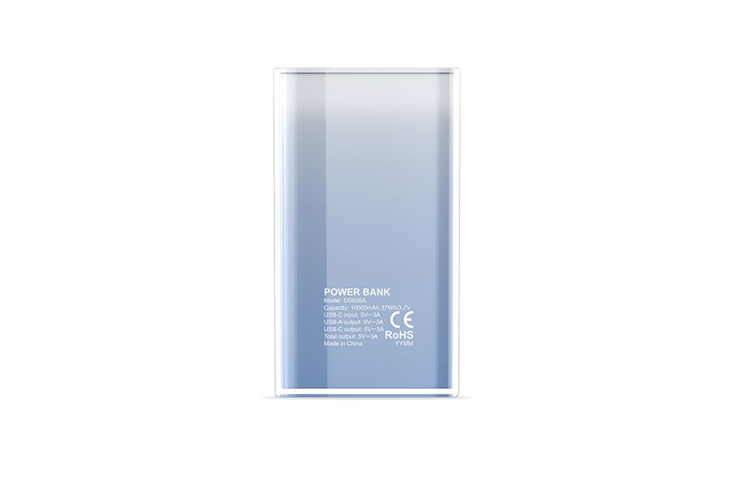 Pin sạc dự phòng 10000mAh Type C 15W AVA+ DS608A Màu Xanh