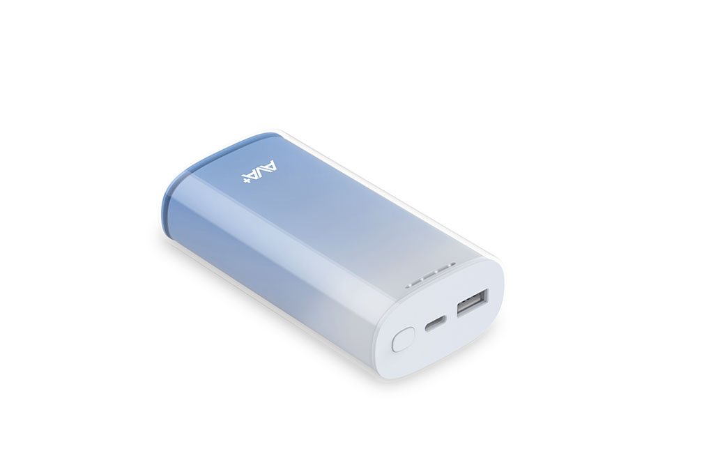 Pin sạc dự phòng 10000mAh Type C 15W AVA+ DS608A Màu Xanh