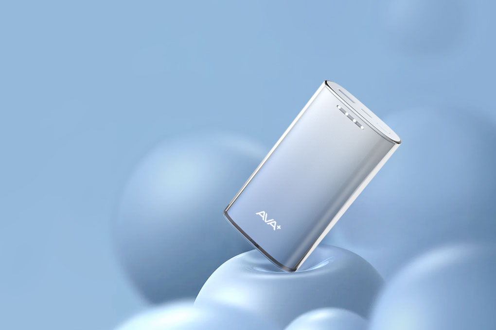 Pin sạc dự phòng 10000mAh Type C 15W AVA+ DS608A Màu Xanh