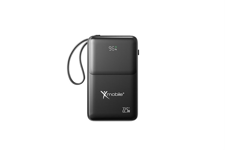 Pin sạc dự phòng Polymer 20000mAh Type C PD QC 3.0 22.5W Xmobile S2032U kèm cáp Lightning và Type C
